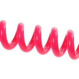 Maxbell 10ft Coiled SUP Surfboard Surfing Board Leash with Double Swivel Pink&Yellow