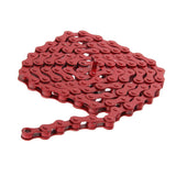 Maxbell 96 Links Bike Single Speed Anti Rust Bicycle Chain 1/2" x 1/8" Red + Purple