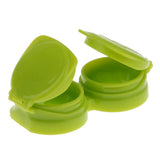 Maxbell Maxbell Portable Contact Lens Case Pocket Size Storage Holder Container A-5577 Green