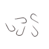 Maxbell Maxbell 100pc Fishing Hook High-Carbon Steel Fishhook Saltwater Black 8 X 4 mm