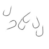 Maxbell 200pcs Barbed Fishing Hook High-Carbon Steel Fishhook Saltwater Black 9# 10#