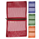 Maxbell Maxbell Portable Nylon Mesh Cosmetics Storage Bag Travel Pouch Organizer Blue