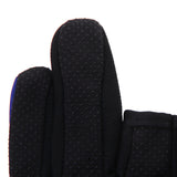 Maxbell Maxbell Outdoor Non Slip 2 Finger Fishing Gloves Hand Protection Waterproof Blue