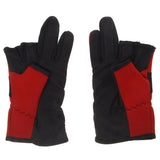 Maxbell Maxbell Outdoor Non Slip 2 Finger Fishing Gloves Hand Protection Waterproof Red