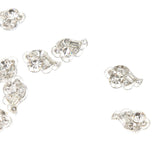Maxbell 10x 3D Nail Art Alloy Rhinestones Peal Stricker Charms Jewelry Glitter 05
