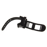 Maxbell Maxbell Plastic Rubber Mount Holder Clamp Clip for Bike LED Light Lamp Flashlight Black - Slip Resistance