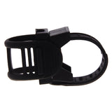 Maxbell Maxbell Plastic Rubber Mount Holder Clamp Clip for Bike LED Light Lamp Flashlight Black - Slip Resistance