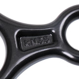 Maxbell Figure 8 Mountaineering Climbing Rappelling Ring Belay Device 35KN Black - Aladdin Shoppers