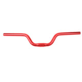 Maxbell Maxbell Anodized Road Race Mountain Bike Fixed Gear Bike Riser Bar Handlebar 25.4mm 52cm Red