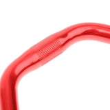 Maxbell Maxbell Anodized Road Race Mountain Bike Fixed Gear Bike Riser Bar Handlebar 25.4mm 52cm Red