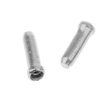 Maxbell Maxbell Pack of 20 Mountain Bike Brake Derailleur Shifter Cable End Cap Tips Crimp Silver