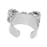 Maxbell Maxbell Women's Punk Crystal 3D Rhinestone Nail Art Knuckle Finger Tip Ring #19