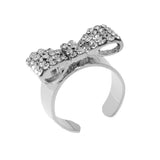 Maxbell Maxbell Women's Punk Crystal 3D Rhinestone Nail Art Knuckle Finger Tip Ring #19