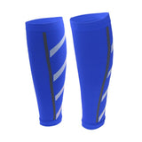 Maxbell Maxbell Unisex Running Athletics Compression Sleeves Calf Leg Shin Splints Blue