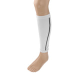 Maxbell Maxbell Unisex Running Athletics Compression Sleeves Calf Leg Shin Splints White
