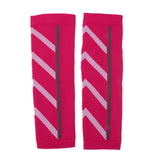 Maxbell Unisex Running Athletics Compression Sleeves Calf Leg Shin Splints Rose Red - Aladdin Shoppers