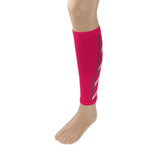 Maxbell Unisex Running Athletics Compression Sleeves Calf Leg Shin Splints Rose Red - Aladdin Shoppers