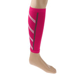 Maxbell Unisex Running Athletics Compression Sleeves Calf Leg Shin Splints Rose Red - Aladdin Shoppers