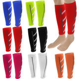 Maxbell Unisex Running Athletics Compression Sleeves Calf Leg Shin Splints Rose Red - Aladdin Shoppers