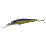 Maxbell Maxbell 4Pcs Plastic Fishing Hard Plastic Lures Crankbait 4# Treble Hooks Tackle