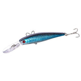 Maxbell Maxbell 4Pcs Plastic Fishing Hard Plastic Lures Crankbait 4# Treble Hooks Tackle