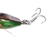 Maxbell Maxbell 4.5cm/3.6g Crankbait Bait Bee Body Bass Lures Fishing Tackle Treble Hooks