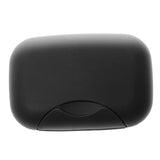 Maxbell Maxbell Plastic Soap Case Box Holder Dish Container for Travel Black