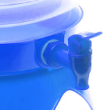 Maxbell Maxbell 5L Outdoor Portable Collapsible Water Dispenser With Tap Beer Container Blue Camping Outing