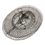 Maxbell Maxbell Foldable Fishing Keep Net Crab Fish Shrimp Crayfish Trap Cage 60cm - River Lake