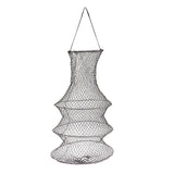 Maxbell Maxbell Foldable Fishing Keep Net Crab Fish Shrimp Crayfish Trap Cage 60cm - River Lake