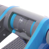 Maxbell Maxbell Abdominal Roller Wheel + Knee Pad Gym Home Workout Exercise Fitness Blue