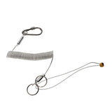 Maxbell Maxbell 1.5m Retractable Fishing Lanyard Coiled Tether Secure Plier Grip Tackle Tool