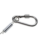 Maxbell Maxbell 1.5m Retractable Fishing Lanyard Coiled Tether Secure Plier Grip Tackle Tool