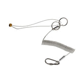 Maxbell Maxbell 1.5m Retractable Fishing Lanyard Coiled Tether Secure Plier Grip Tackle Tool