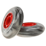 Maxbell 2pcs Inline Roller Skates Replacement Wheels Bearing 76*24mm - Aladdin Shoppers