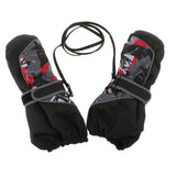 Maxbell Children Winter Warm Ski Gloves Waterproof Windproof Gloves/Mittens Black M - Aladdin Shoppers