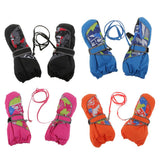 Maxbell Maxbell Children Winter Warm Ski Gloves Waterproof Windproof Gloves/Mittens Rose M