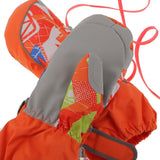 Maxbell Children Winter Warm Ski Gloves Waterproof Windproof Gloves/Mittens Orange M - Aladdin Shoppers