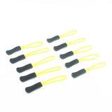 Maxbell 10pcs Zipper Pull Replacement Zip Cord Puller Slider Jacket Backpack Yellow - Aladdin Shoppers