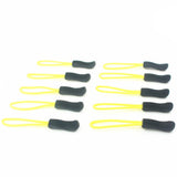 Maxbell 10pcs Zipper Pull Replacement Zip Cord Puller Slider Jacket Backpack Yellow - Aladdin Shoppers