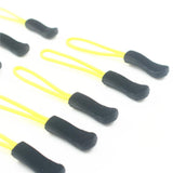 Maxbell 10pcs Zipper Pull Replacement Zip Cord Puller Slider Jacket Backpack Yellow - Aladdin Shoppers