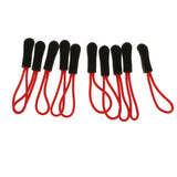 Maxbell 20pcs Zipper Pulls Replacement Zip Cord Puller Slider For Jacket Backpack
