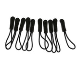 Maxbell 20pcs Zipper Pulls Replacement Zip Cord Puller Slider For Jacket Backpack