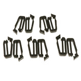 Maxbell Maxbell 10pcs 25mm Molle Webbing Connecting Clips Strap Buckle Backpack Clip