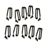 Maxbell 10pcs 25mm Molle Webbing Connecting Clips Strap Buckle Backpack Clip Black - Aladdin Shoppers