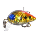 Maxbell Fishing Lures Crankbaits Hooks Minnow Baits Tackle Length 1.0 Inch - Aladdin Shoppers