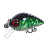 Maxbell Fishing Lures Crankbaits Hooks Minnow Baits Tackle Length 1.0 Inch - Aladdin Shoppers