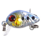 Maxbell Fishing Lures Crankbaits Hooks Minnow Baits Tackle Length 1.0 Inch - Aladdin Shoppers