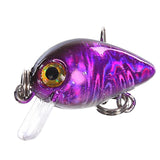 Maxbell Fishing Lures Crankbaits Hooks Minnow Baits Tackle Length 1.0 Inch - Aladdin Shoppers