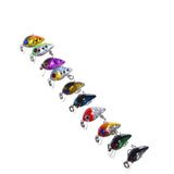 Maxbell Fishing Lures Crankbaits Hooks Minnow Baits Tackle Length 1.0 Inch - Aladdin Shoppers